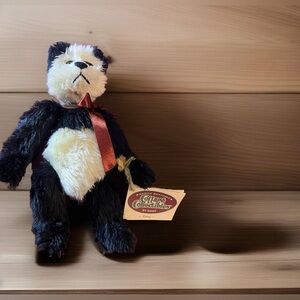 Vtg '99 Ganz Cottage Collectibles "Pong" Plush Panda Pear Joints By Mary Holstad
